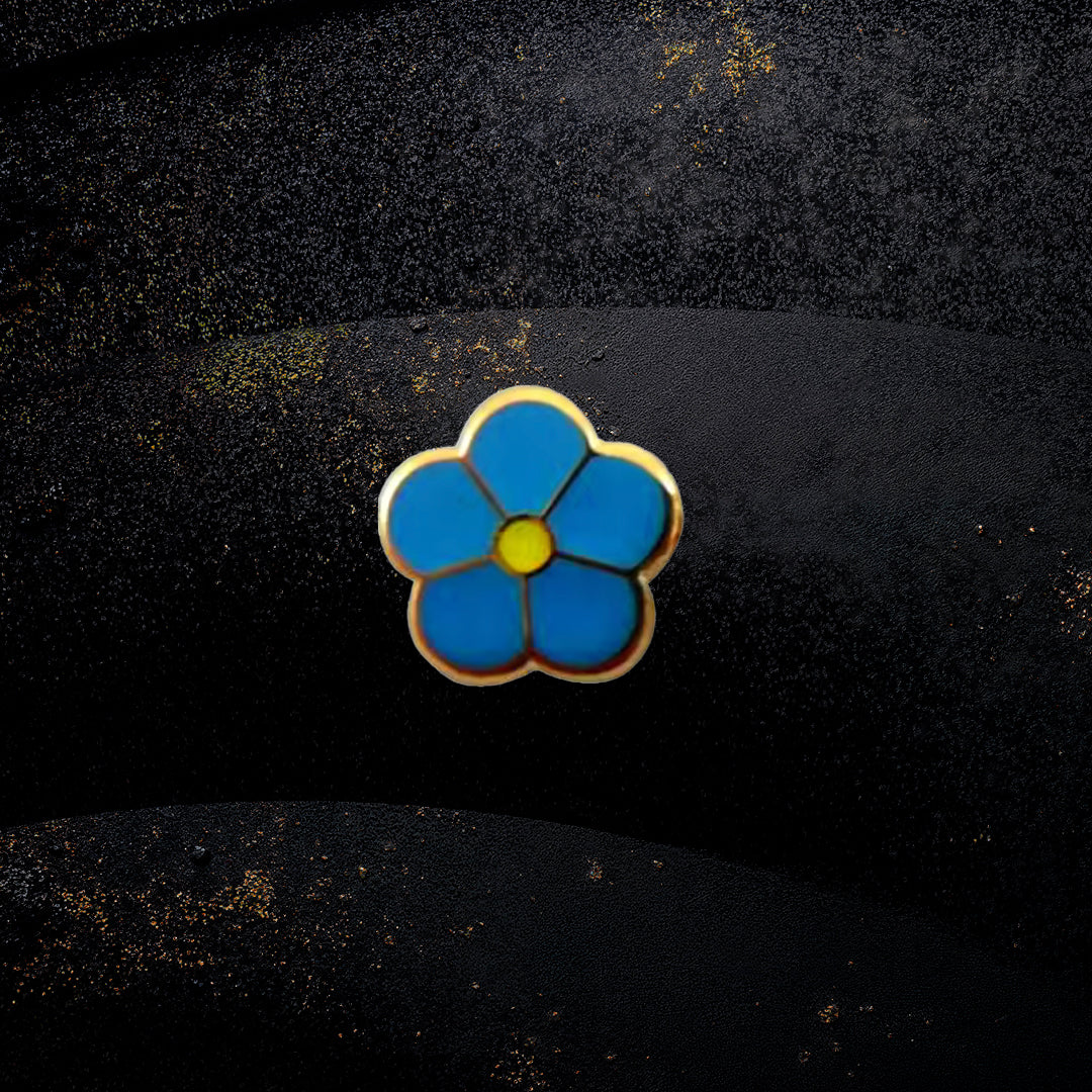 Vergissmeinnicht Pin | Symbol der Freimaurer