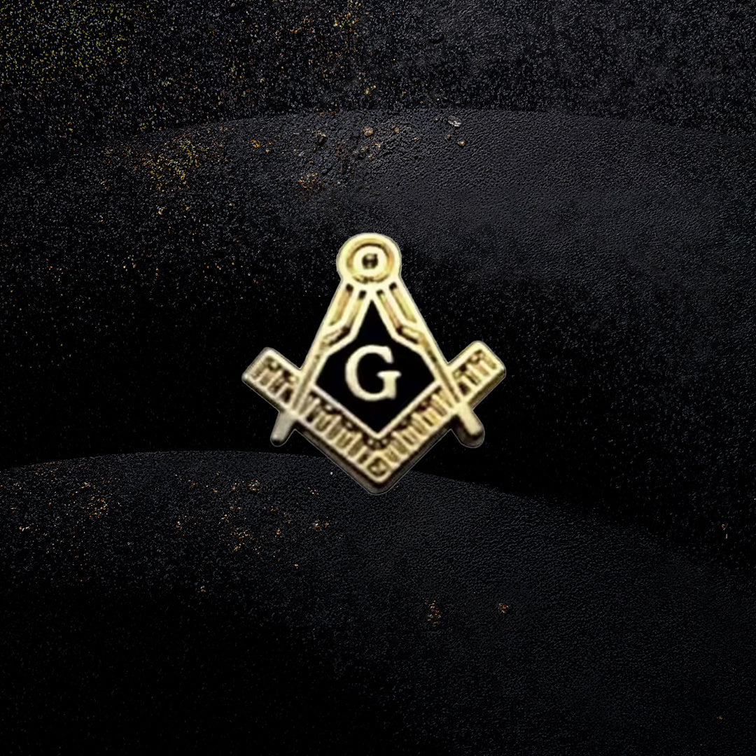 Winkel, Zirkel und „G“-Pin | Freimaurer-Symbol mit tiefem Sinn
